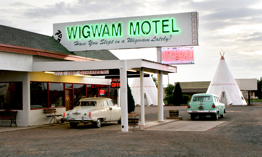 Holbrook, Arizona, The Wigwam Motel.
